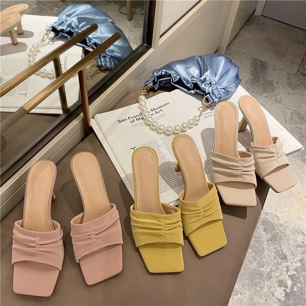 dress shoes 2021 women pumps high heels woman female slip-on square toe ladies lady party mules sandals, Black
dress shoes 2021 women pumps high heels woman female slip-on square toe ladies lady party mules sandals, Black