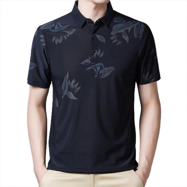 shirt floral print mens polos short sleeve polyester turn down collar for summer casual clothing, White;black
shirt floral print mens polos short sleeve polyester turn down collar for summer casual clothing, White;black