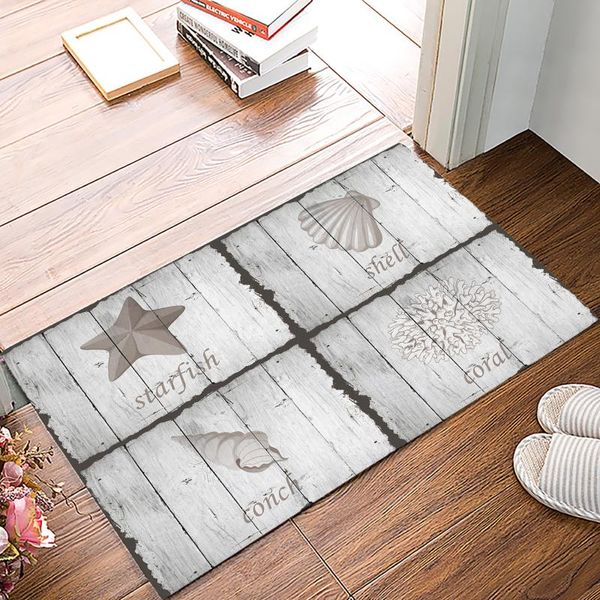 porch welcome doormat wood grain starfish shell living room decoration kitchen bathroom non-slip floor mat door carpets
porch welcome doormat wood grain starfish shell living room decoration kitchen bathroom non-slip floor mat door carpets