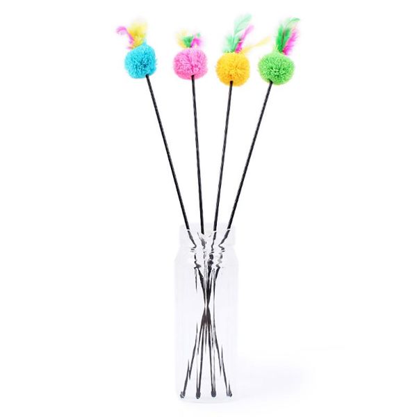 cat toys accessories funny pole teaser interactive toy plastic elastic cord rod with bell and feather supplies#25
cat toys accessories funny pole teaser interactive toy plastic elastic cord rod with bell and feather supplies#25