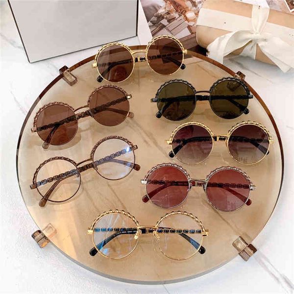 designer sunglasses 2021 new metal round sheepskin woven men's and women's same ch4265q, White;black
designer sunglasses 2021 new metal round sheepskin woven men's and women's same ch4265q, White;black
