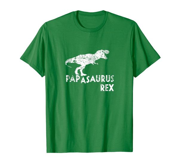 

Mens Papasaurus Rex Shirt, Funny Cute Dinosaur Father' Day Gift, Mainly pictures