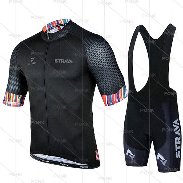 racing sets 2021 summer strava cycling jersey set pro mtb bike bicycle clothing suit maillot ropa ciclismo men short clothes, Black;blue
racing sets 2021 summer strava cycling jersey set pro mtb bike bicycle clothing suit maillot ropa ciclismo men short clothes, Black;blue
