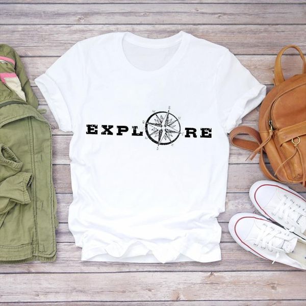 men short sleeve compass mens t shirts vintage travel print clothes lady shirt ladies graphic female tee, White;black
men short sleeve compass mens t shirts vintage travel print clothes lady shirt ladies graphic female tee, White;black