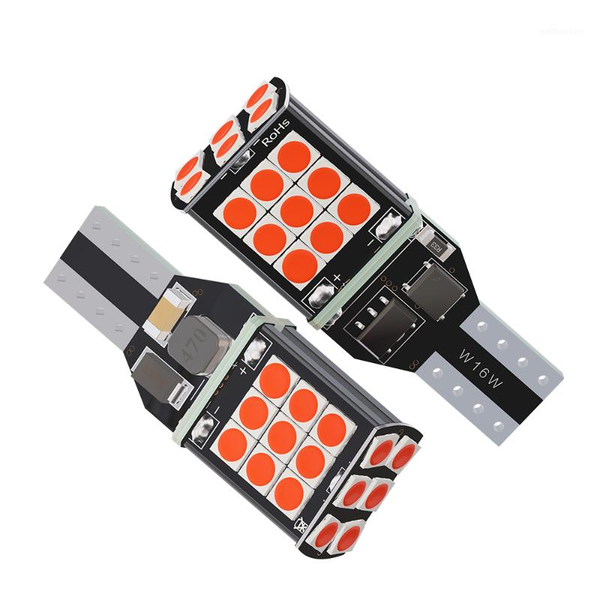 t15 w16w wy16w led car tail brake bulb turn signals auto reverse lamp canbus no error 3030 24 smd beads white red yellow 12v1
t15 w16w wy16w led car tail brake bulb turn signals auto reverse lamp canbus no error 3030 24 smd beads white red yellow 12v1