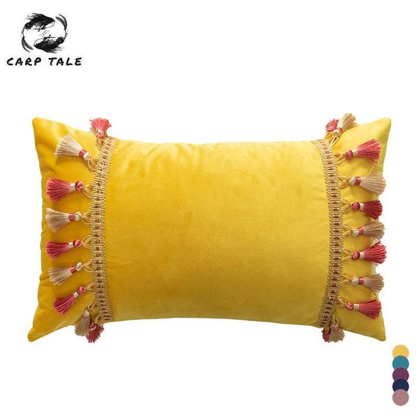 cushion/decorative pillow nordic cushion cover velvet fabric yellow 45*45 / 30*50 tassel pilow case decorative sofa cushions for living room
cushion/decorative pillow nordic cushion cover velvet fabric yellow 45*45 / 30*50 tassel pilow case decorative sofa cushions for living room