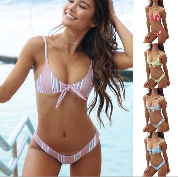 women bikini maillot clothes striped swimwear knot swimsuit fashion slim bathing suits summer biquini beachwear bras panties tankini b5852, White;black
women bikini maillot clothes striped swimwear knot swimsuit fashion slim bathing suits summer biquini beachwear bras panties tankini b5852, White;black