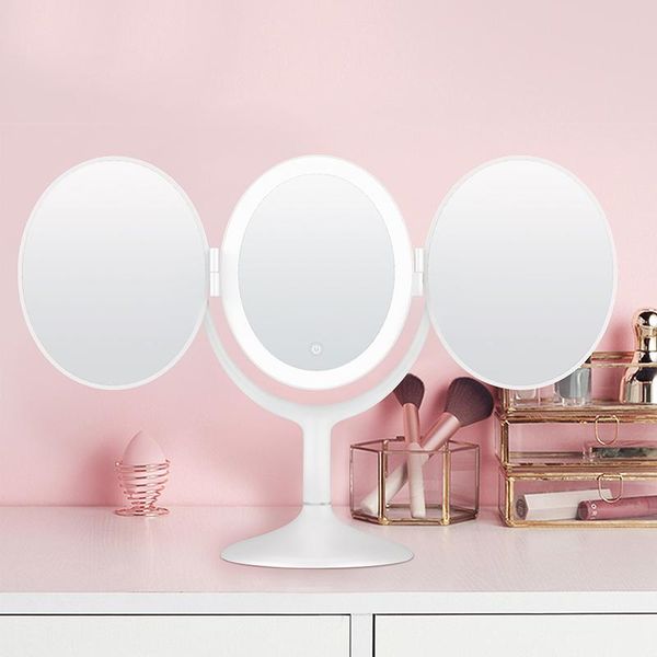 bath accessory set bathroom accessories sets portable tri-fold mirror dual magnification makeup with lights cosmetic for home tue88
bath accessory set bathroom accessories sets portable tri-fold mirror dual magnification makeup with lights cosmetic for home tue88