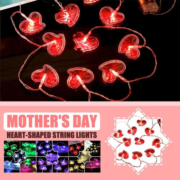party decoration string fairy light mother's day multicolor love heart 10 led decorative lights room garden wedding accessories
party decoration string fairy light mother's day multicolor love heart 10 led decorative lights room garden wedding accessories
