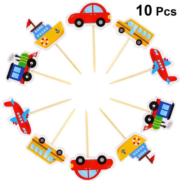 other festive & party supplies 10 pcs cake ers lovely cartoon car transport picks fruit birthday wedding favors
other festive & party supplies 10 pcs cake ers lovely cartoon car transport picks fruit birthday wedding favors