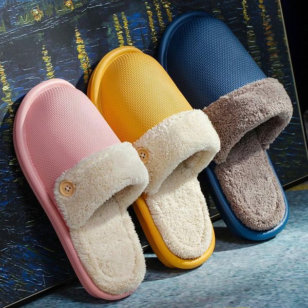 winter warm plush slippers waterproof woman men indoor lovers home slipper thick sole femael kitchen shoes, Black
winter warm plush slippers waterproof woman men indoor lovers home slipper thick sole femael kitchen shoes, Black