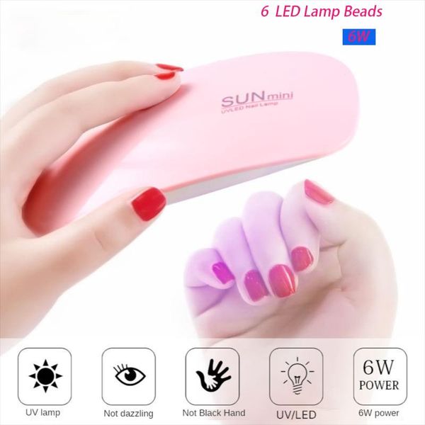 nail dryers mini 6w dryer machine portable 6 led uv manicure lamp ice for drying gel timer tools usb cable home use
nail dryers mini 6w dryer machine portable 6 led uv manicure lamp ice for drying gel timer tools usb cable home use