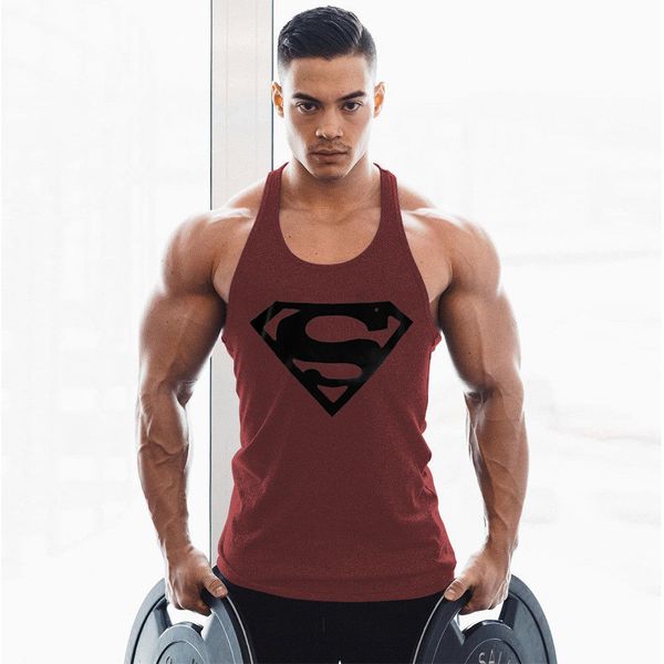 100% cotton gym men tank vest t shirt sport ufc mma men justice league superman classic logo tank stringer gym y-back tee, White;black
100% cotton gym men tank vest t shirt sport ufc mma men justice league superman classic logo tank stringer gym y-back tee, White;black