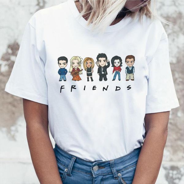 funny fashion friends casual tshirts womens t shirt summer kawaii o neck femme clothes, White
funny fashion friends casual tshirts womens t shirt summer kawaii o neck femme clothes, White