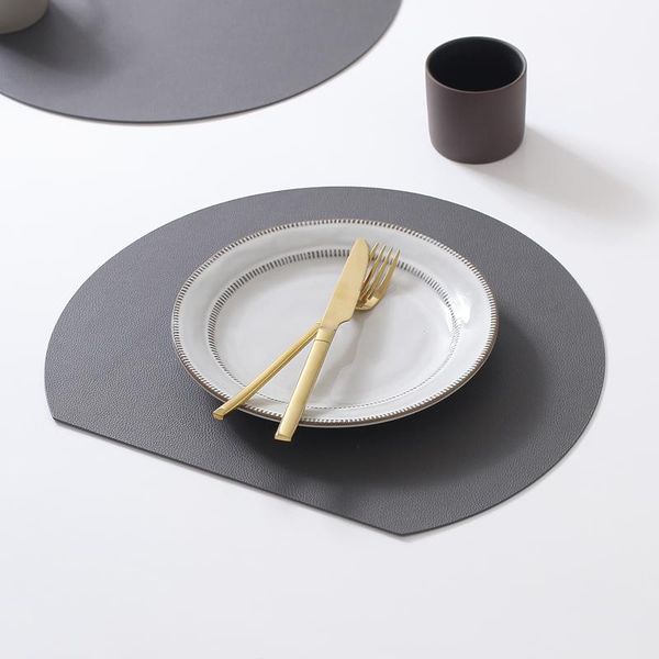 mats & pads semicircular mat waterproof and oil-proof el restaurant table heat insulation tableware leather western
mats & pads semicircular mat waterproof and oil-proof el restaurant table heat insulation tableware leather western