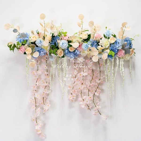decorative flowers & wreaths hanging rose cherry flower row wedding layout floral arch arrangement station guide hall decor backdrop party w
decorative flowers & wreaths hanging rose cherry flower row wedding layout floral arch arrangement station guide hall decor backdrop party w