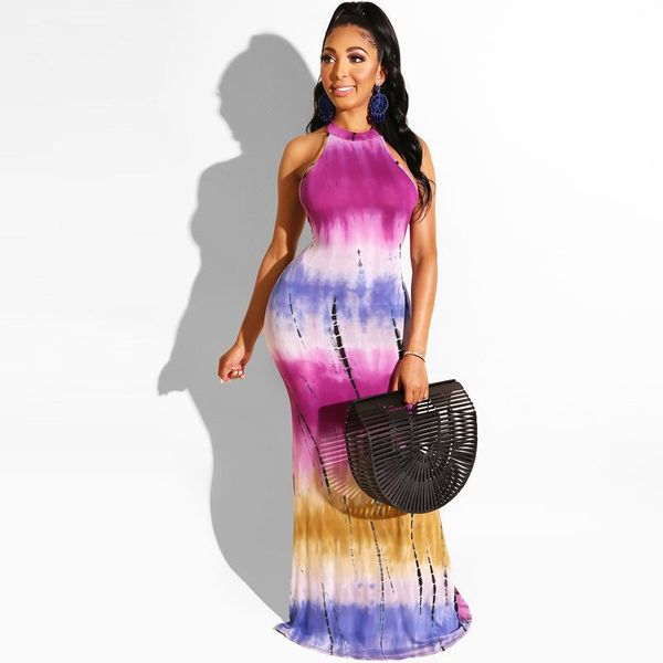 casual dresses summer long dress tie-dyed printed pattern women sleeveless hollow out maxi sundress female ladies clothes fashion, Black;gray
casual dresses summer long dress tie-dyed printed pattern women sleeveless hollow out maxi sundress female ladies clothes fashion, Black;gray