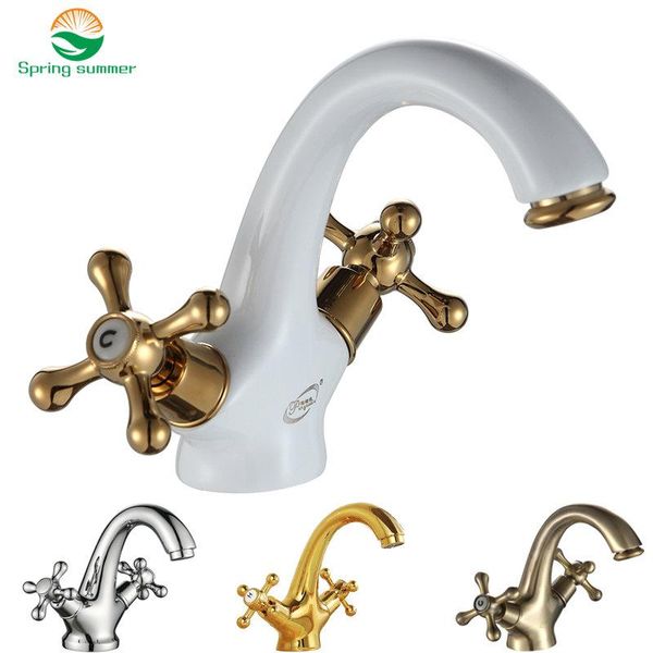bathroom sink faucets spring summer retro style faucet dual handle vessel mixer tap and cold separation switch basin
bathroom sink faucets spring summer retro style faucet dual handle vessel mixer tap and cold separation switch basin