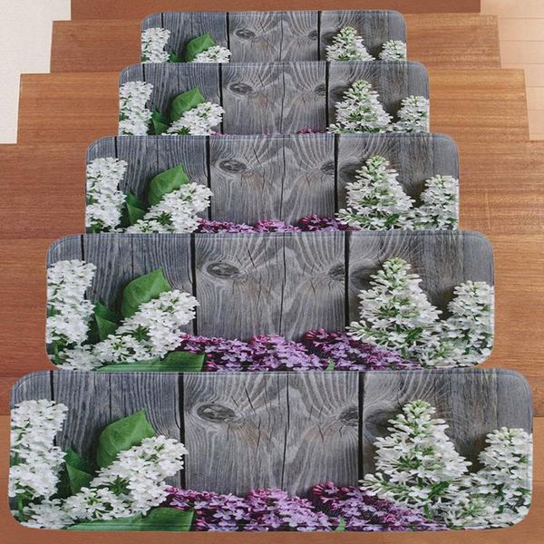carpets stairs mats set protector cover rug lavender grey wood home bedroom doormat non-sliptread step floor 7pcs/lot
carpets stairs mats set protector cover rug lavender grey wood home bedroom doormat non-sliptread step floor 7pcs/lot