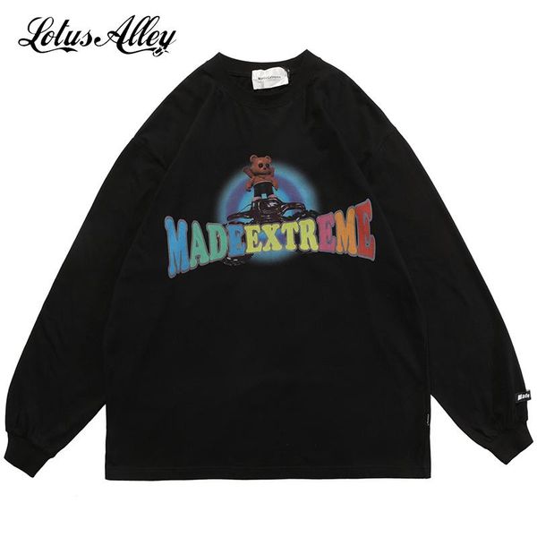 men's t-shirts streetwear men t shirt cotton oversized 3d cartoon tee long sleeve hip hop round neck fashion loose sweatshirt arrival, White;black
men's t-shirts streetwear men t shirt cotton oversized 3d cartoon tee long sleeve hip hop round neck fashion loose sweatshirt arrival, White;black