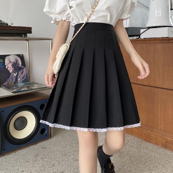 skirts summer 2021 japanese streetwear colleger black pleated womens high waist a-line midi skirt plus size female saia feminina
skirts summer 2021 japanese streetwear colleger black pleated womens high waist a-line midi skirt plus size female saia feminina