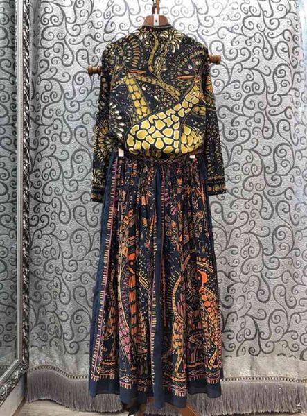 ladies skirt skirt suits spring summer two piece set women vintage print +ankle length long maxi skirts sets beach, White
ladies skirt skirt suits spring summer two piece set women vintage print +ankle length long maxi skirts sets beach, White