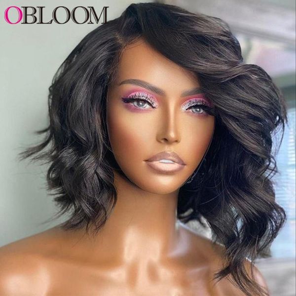 lace wigs short bob wig body wave 13*4 front human hair 150% brazilian for women natural pre plucked bleached knots, Black;brown
lace wigs short bob wig body wave 13*4 front human hair 150% brazilian for women natural pre plucked bleached knots, Black;brown