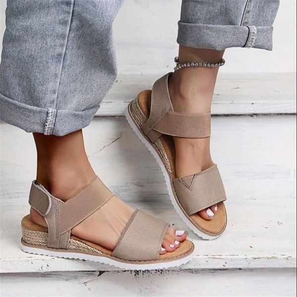 sandals women's summer fashion roman slope with soft bottom breathable casual beach shoes, Black
sandals women's summer fashion roman slope with soft bottom breathable casual beach shoes, Black