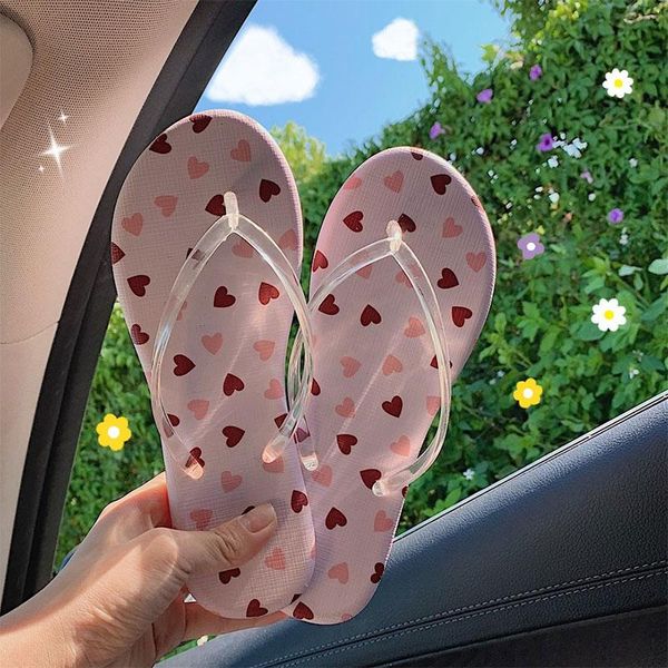 summer transparent band flip flops women clip toe flat slippers love heart printed decorative females 2021 fashion shoes, Black
summer transparent band flip flops women clip toe flat slippers love heart printed decorative females 2021 fashion shoes, Black