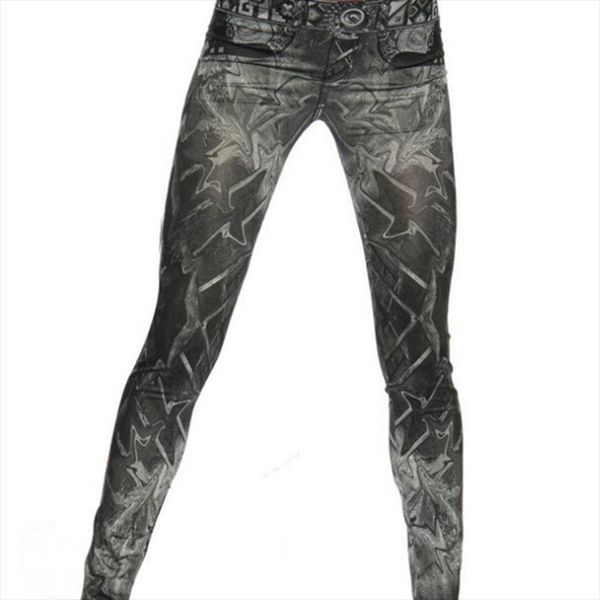 fashion brands skinny womens leggings slim faux denim jeans fitness jeggings stretchy tattoo printing pants, Black
fashion brands skinny womens leggings slim faux denim jeans fitness jeggings stretchy tattoo printing pants, Black