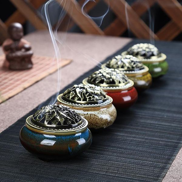 fragrance lamps style celadon buddhism incense burner alloy sandalwood censer home decoration kiln changing ceramics
fragrance lamps style celadon buddhism incense burner alloy sandalwood censer home decoration kiln changing ceramics