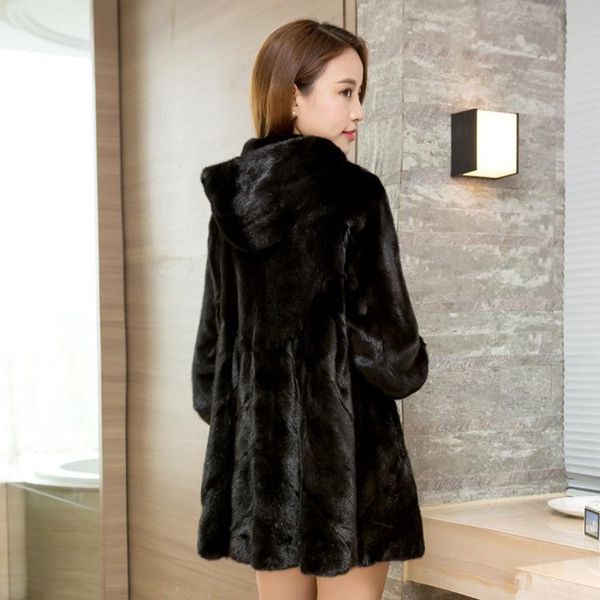 women's fur & faux real mink coat female jacket winter women clothes 2021 luxury natural coats warm outwear manteau femme my4390, Black
women's fur & faux real mink coat female jacket winter women clothes 2021 luxury natural coats warm outwear manteau femme my4390, Black