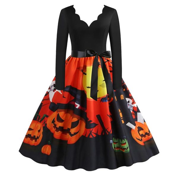 casual dresses hillsionly plus size women fashion women's v-neck long sleeve positioning printed halloween vintage prom maxi dress, Black;gray
casual dresses hillsionly plus size women fashion women's v-neck long sleeve positioning printed halloween vintage prom maxi dress, Black;gray