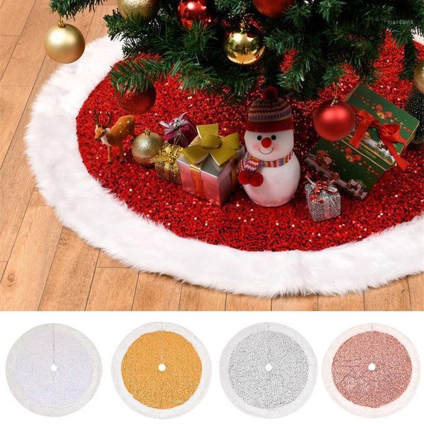 christmas decorations sequined tree skirt red/silver/gold/pink 90/120cm round reusable blanket creative xmas for home party
christmas decorations sequined tree skirt red/silver/gold/pink 90/120cm round reusable blanket creative xmas for home party