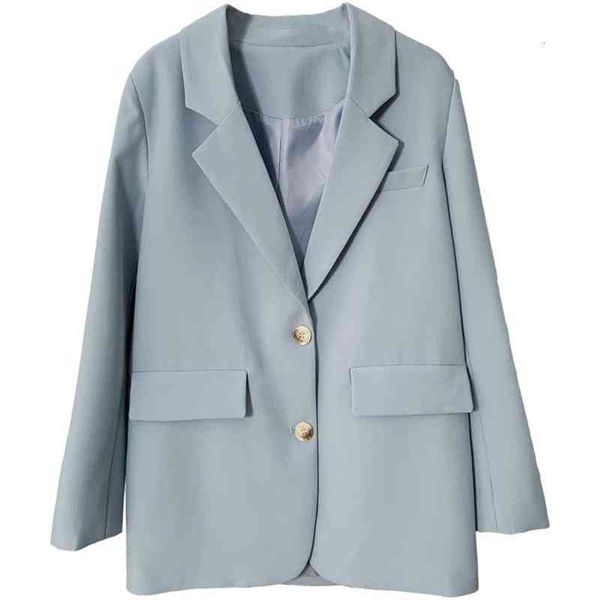 women's suits & blazers korean style loose casual two-button suit jacket fashion coat office chic small suitropa mujer traf h7e6, White;black
women's suits & blazers korean style loose casual two-button suit jacket fashion coat office chic small suitropa mujer traf h7e6, White;black
