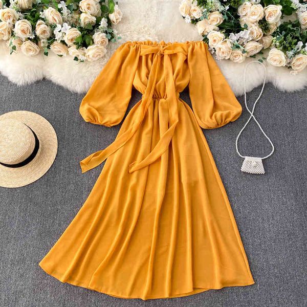 dresses french off shoulder women summer slash neck sleeve a-line es romantic holiday beach midi, Black;gray
dresses french off shoulder women summer slash neck sleeve a-line es romantic holiday beach midi, Black;gray