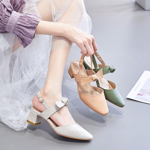 sandals closed toe bow-knot mary janes shoes women solid square buckle gladiator sandalias mules ol pointy thick high heels, Black
sandals closed toe bow-knot mary janes shoes women solid square buckle gladiator sandalias mules ol pointy thick high heels, Black