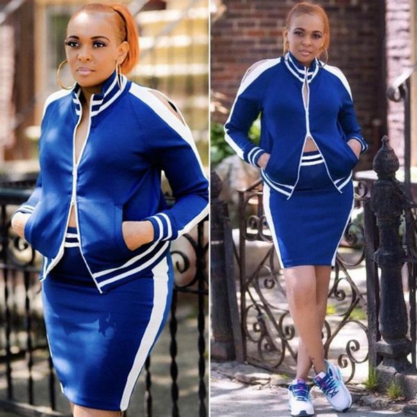 two piece skirt set women side striped split long sleeve sweatshirt and high waist mini sporty casual 2 outfits dress, White
two piece skirt set women side striped split long sleeve sweatshirt and high waist mini sporty casual 2 outfits dress, White