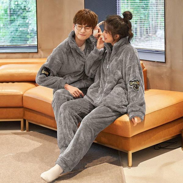 men's sleepwear 2021 style for autumn and winter flannel animal head home pajamas two piece suit cute warm couple leisure, Black;brown
men's sleepwear 2021 style for autumn and winter flannel animal head home pajamas two piece suit cute warm couple leisure, Black;brown