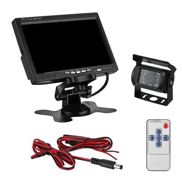 car video 1 set backup camera monitor rear view reverse 2.4g wireless 7-inch display for vehicles rv bus
car video 1 set backup camera monitor rear view reverse 2.4g wireless 7-inch display for vehicles rv bus