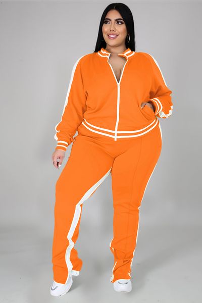 Women's plus size Tracksuits Autumn and Winter 2021 Large Sportswear Solid Color Leisure Sports Suit, Yellow
Women's plus size Tracksuits Autumn and Winter 2021 Large Sportswear Solid Color Leisure Sports Suit, Yellow