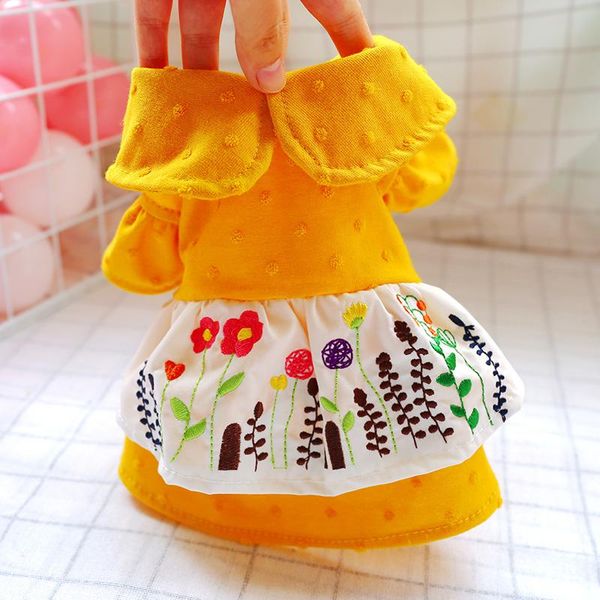 dog apparel yellow floral girl pet maid outfit summer spring puppy animal costumes shop with white skirt xs xl cat clothing accessories
dog apparel yellow floral girl pet maid outfit summer spring puppy animal costumes shop with white skirt xs xl cat clothing accessories