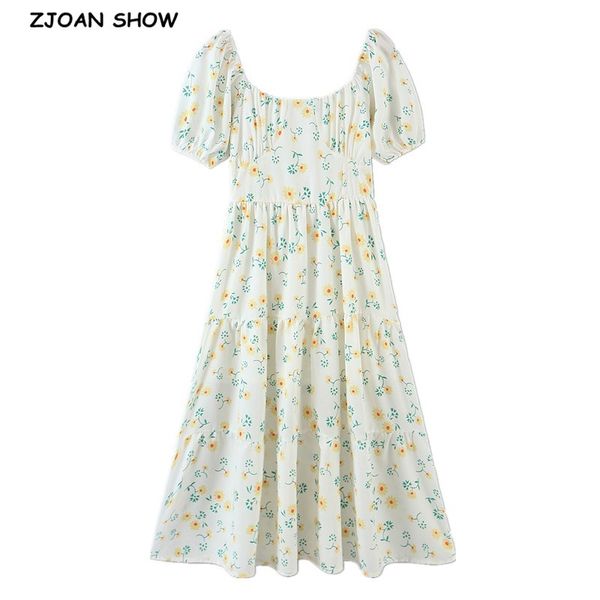 casual dresses 2021 sweet princess summer women swing dress vintage floral print cross lacing up back puff sleeve maxi long v6go, Black;gray
casual dresses 2021 sweet princess summer women swing dress vintage floral print cross lacing up back puff sleeve maxi long v6go, Black;gray
