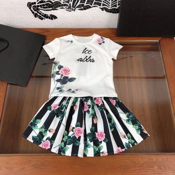 2021 kids girls 2pcs print floral sets summer cotton flower girl outfits retail clothes, White
2021 kids girls 2pcs print floral sets summer cotton flower girl outfits retail clothes, White