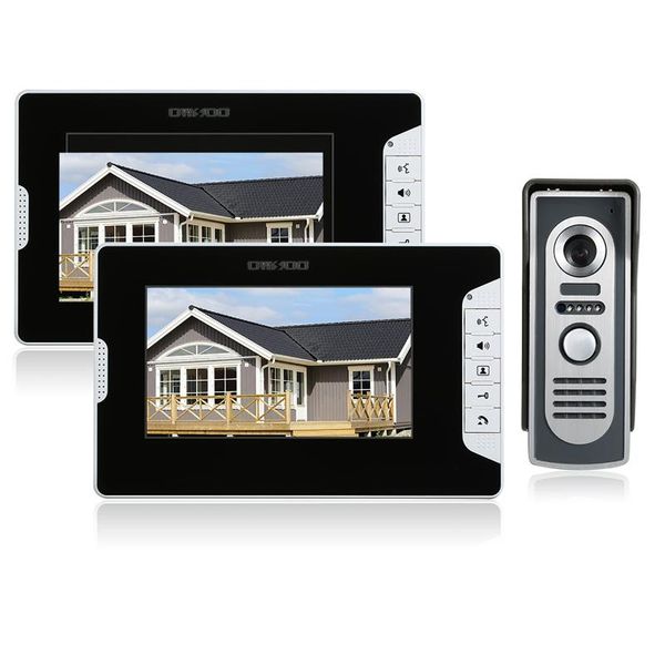 inch video door phone doorbell intercom kit 2 indoor monitor 1 outdoor camera night vision hands-call electric lock phones
inch video door phone doorbell intercom kit 2 indoor monitor 1 outdoor camera night vision hands-call electric lock phones