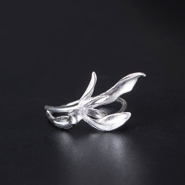 suyuan s925 silver art hollow valley feminine graceful orchid opening ring adjustable jewelry
suyuan s925 silver art hollow valley feminine graceful orchid opening ring adjustable jewelry