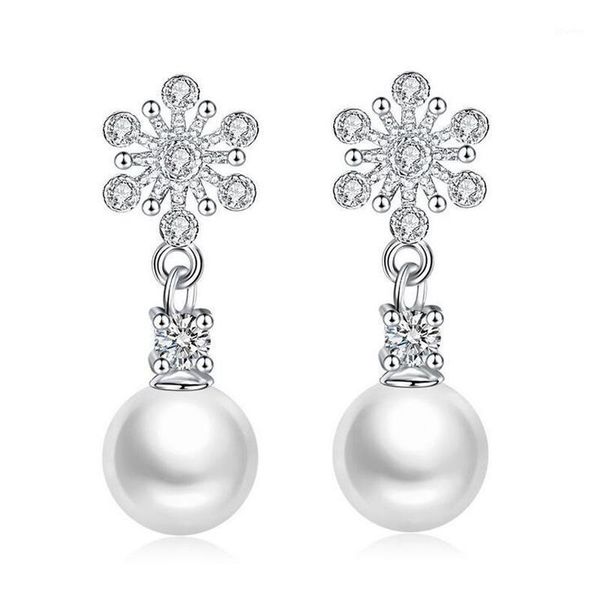 dangle & chandelier fashion cute snowflake 925 silver clear zircon white pearl drop earrings for women girl simple wedding party gift jewelr
dangle & chandelier fashion cute snowflake 925 silver clear zircon white pearl drop earrings for women girl simple wedding party gift jewelr