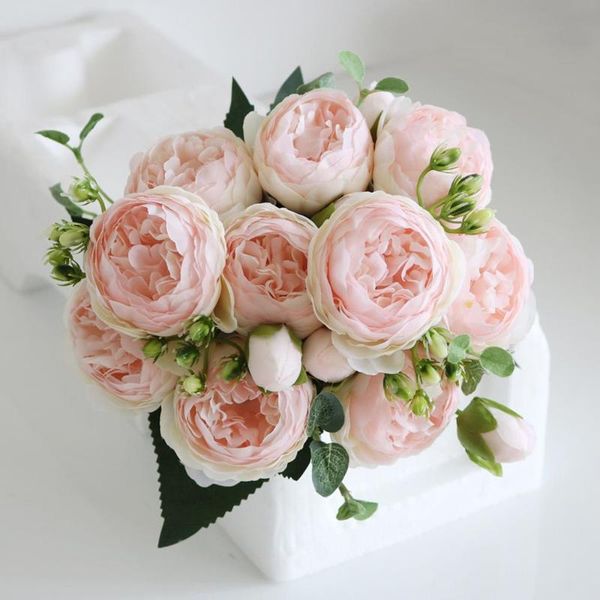 decorative flowers & wreaths 30cm rose pink silk bouquet peony artificial 5 big heads 4 small bud bride wedding home decoration fake faux
decorative flowers & wreaths 30cm rose pink silk bouquet peony artificial 5 big heads 4 small bud bride wedding home decoration fake faux