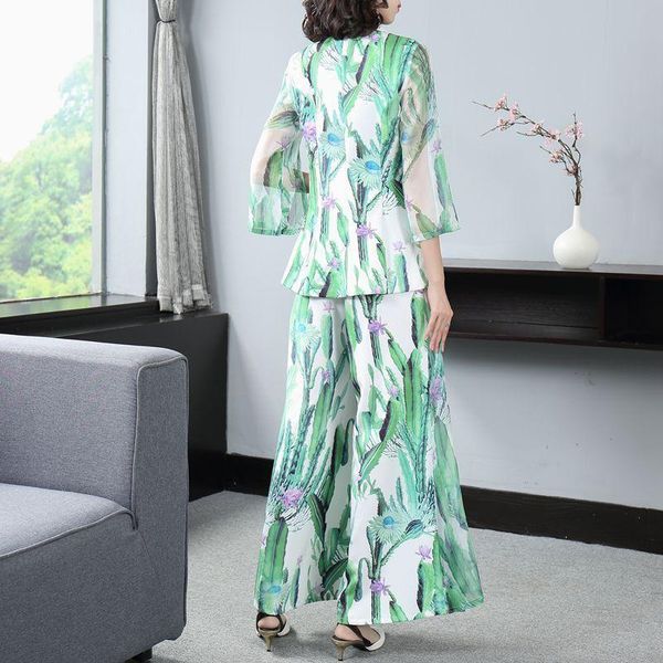 women's suits & blazers office lady lapel slim printed blazer suit wide leg pants two piece set elegant green double breasted coat bagg, White;black
women's suits & blazers office lady lapel slim printed blazer suit wide leg pants two piece set elegant green double breasted coat bagg, White;black