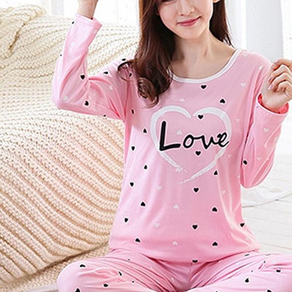 casual pajamas sets pink women sleepwear o neck strawberry heart print long pant thin set spring autumn home suit, Black;red
casual pajamas sets pink women sleepwear o neck strawberry heart print long pant thin set spring autumn home suit, Black;red